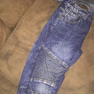 Biker jeans